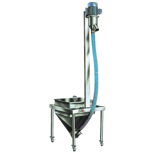 螺旋状コンベヤー - SSJ series - Jiangyin Xinda Medicine And Chemical Machinery Co., Ltd. - 昇降式 / 電動 / 粉末状