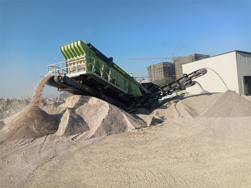 乾式選別ふるい機 - MS-6018C - Guangxi Mesda Engineering Machinery Co., Ltd - 鉱山用 / 振動 / バルク材用