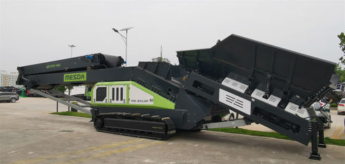 ベルトコンベヤー - MB-2010F - Guangxi Mesda Engineering Machinery Co., Ltd - 傾斜 / 輸送用 / 排出用