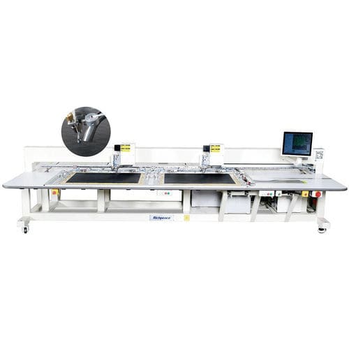 織物工業用穿孔機 - RPAS-L-P series - Tianjin Richpeace AI Co., Limited - マルチ ヘッド