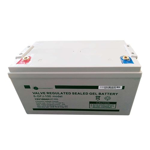 鉛酸ジェルバッテリーバッテリー - 6 GFJ 120 - Eco Green Energy - 12ボルト / 太陽光 / IEC