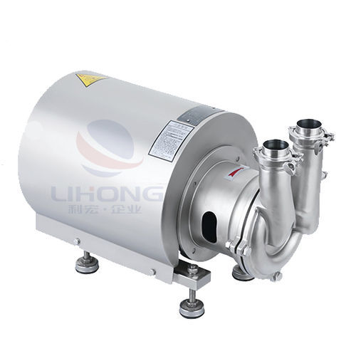 自吸式ポンプ - Wenzhou Lihong Machinery TECHNOLOGY Co., LTD - インペラ / アルコール用 / 食品用