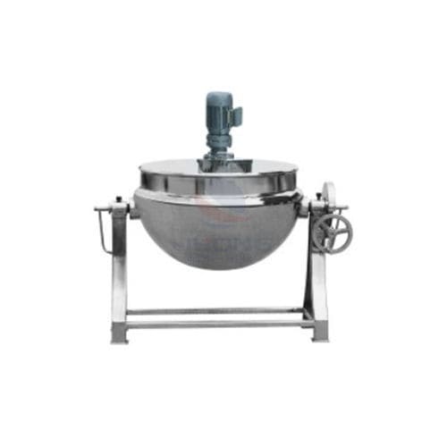 食品産業用産業用鍋 - KQG series - Wenzhou Lihong Machinery TECHNOLOGY Co., LTD - 製薬産業用 / ステンレススチール製 / 円形