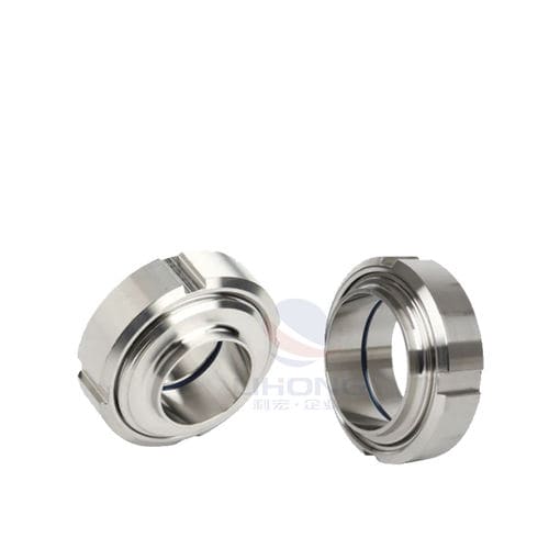 ユニオンフィッティングナット - Wenzhou Lihong Machinery TECHNOLOGY Co., LTD - 六角形 / ロング / ステンレススチール製