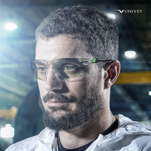 UV用保護メガネ - 506UP - UNIVET - 機械加工用 / ポリカーボネート製 / 熱可塑性樹脂製