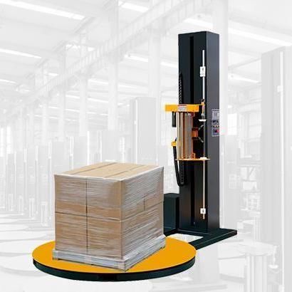 ターンテーブル式ストレッチ包装機 - TP1650F-L - Shandong Dyehome Intelligent Equipment Co.,Ltd - 自動 / 機械式ブレーキ付き / 食品および飲料産業用