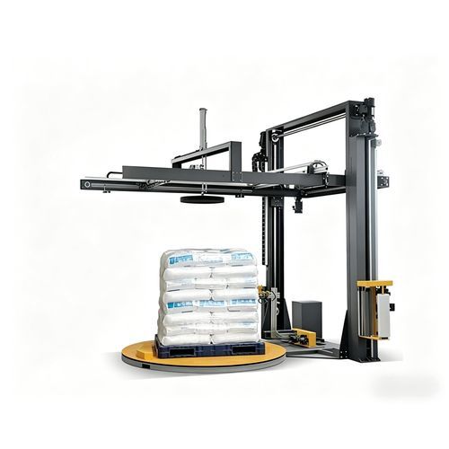 ターンテーブル式包装機 - FDQTP1800F-L - Shandong Dyehome Intelligent Equipment Co.,Ltd - 自動 / 電磁ブレーキ付き / 食品および飲料産業用