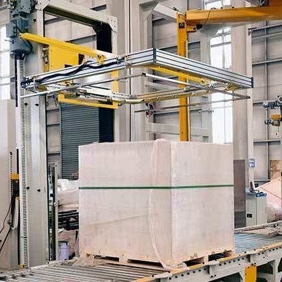 全自動バンド掛け機 - Shandong Dyehome Intelligent Equipment Co.,Ltd - パッケージ / 産業用 / 段ボール用