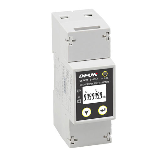 単相電力量計 - DFPM91  - DFUN (ZHUHAI) CO.,LTD. - DINレール / 50 Hz / RS-485