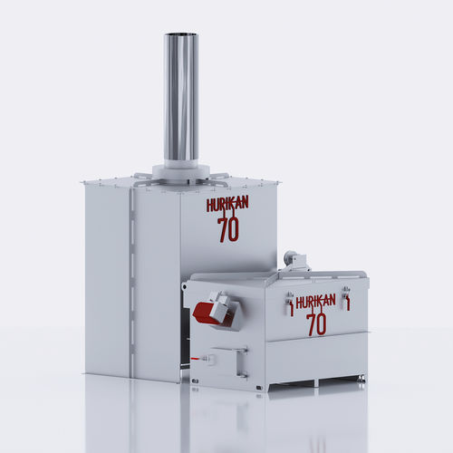 医薬品廃棄物用焼却炉 - HURIKAN 70 - Eco-Spectrum LLC - 動物廃棄物 / 危険廃棄物用 / 研究室廃棄物