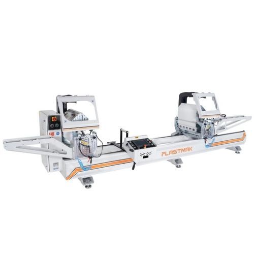 ダブルヘッド切断機 - SÇ 4000 S  - PLASTMAK MACHINE - 回転刃 / ポリ塩化ビニル用 / アルミニウム用