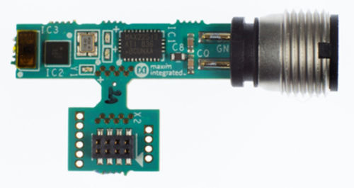 円筒形距離センサ - MAXREFDES174 - IQ2 Development GmbH & Co. KG - レーザー / 小型 / 堅牢