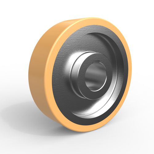 バンド式車輪 - Dongguan Yalide Technology Co.,LTD - ポリウレタン製 / 重荷重用 / マテリアルハンドリング用