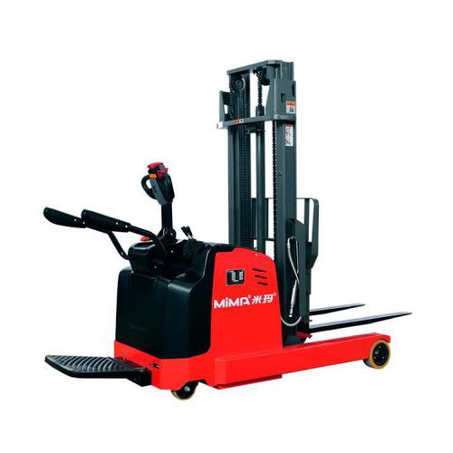 バッテリー式スタッカートラック - MFA series - MiMA electric forklift - ライダープラットフォーム付 / 輸送用 / パレット用