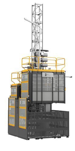 ラックアンドピニオンエレベーター - CH Series - Ficont Industry (Beijing) Co., Ltd. - 電動式 / 電動式 / 建設業用