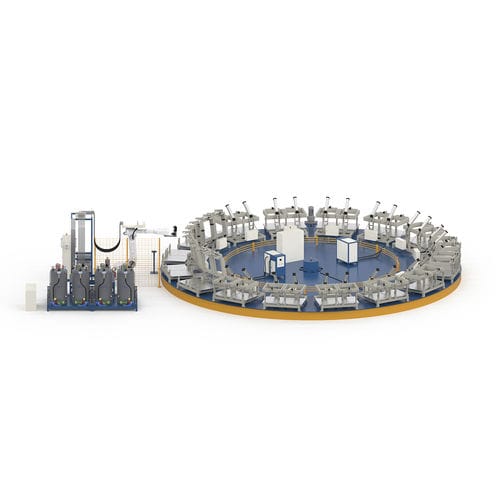 自動製造ライン - Disc - ZHEJIANG HENGHUI MACHINERY CO.,LTD - 連続 / 高速 / PLC制御