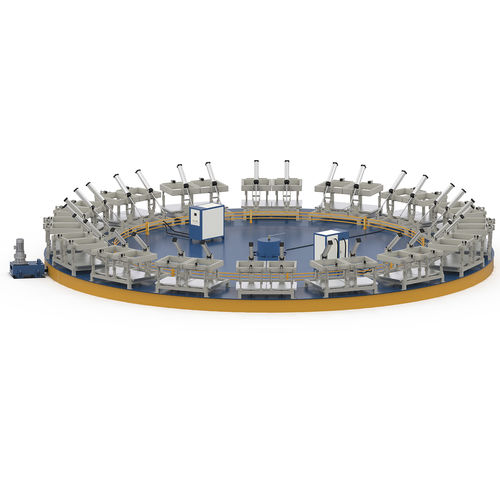 自動製造ライン - Disc shape - ZHEJIANG HENGHUI MACHINERY CO.,LTD - 連続 / 高速 / モジュール式