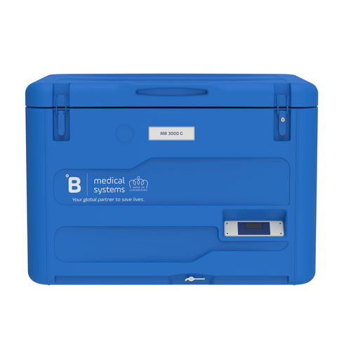 血液銀行用冷蔵庫 - MB3000G - B Medical Systems - チェスト式 / 防水・防塵性能