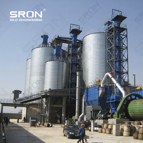 ボルト締めサイロ - Henan SRON SILO ENGINEERING Co., Ltd - 溶接 / セメント / 粉末用