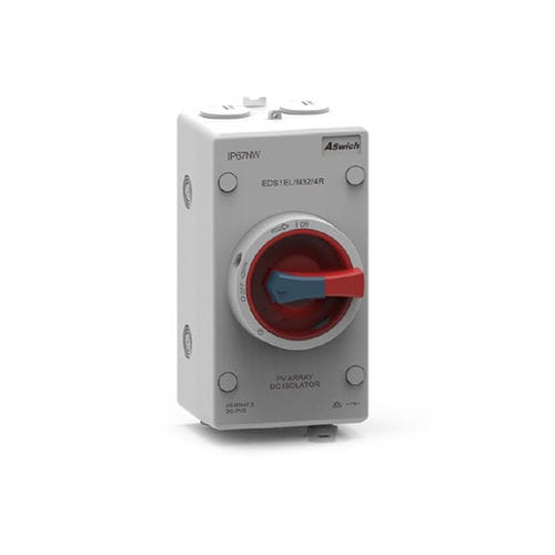 長方形エンクロージャ - EDS1EL/S32 - Aswich Electrical Co., Ltd - プラスチック製 / 配電 / 防水・防塵性能