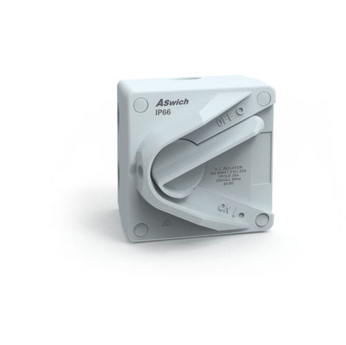回転式遮断スイッチ - EAS Series - Aswich Electrical Co., Ltd - 2極 / AC / 光起電用途用