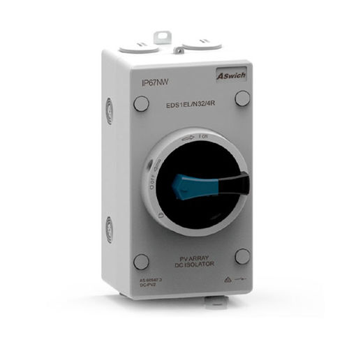 切断スイッチ用エンクロージャ - EDS1 series  - Aswich Electrical Co., Ltd - 組み込み式 / 長方形 / アルミニウム