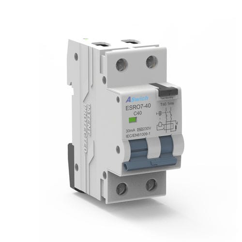 残余電流残留電流遮断器 - ESRO7-40 - Aswich Electrical Co., Ltd - AC / 製品分配システム用