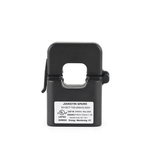 変圧器電流センサー - XH-SCT-T20 - Jiangyin Spark Electronic Technology Co.,LTD - クランプ / 単相 / AC
