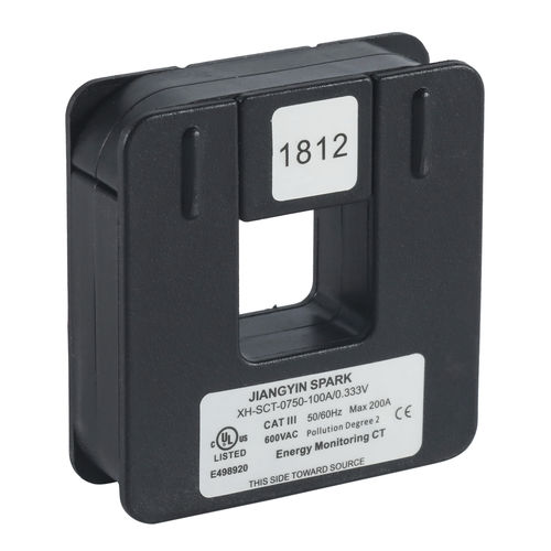 変圧器電流センサー - XH-SCT-0750 - Jiangyin Spark Electronic Technology Co.,LTD - クランプ / 単相 / AC