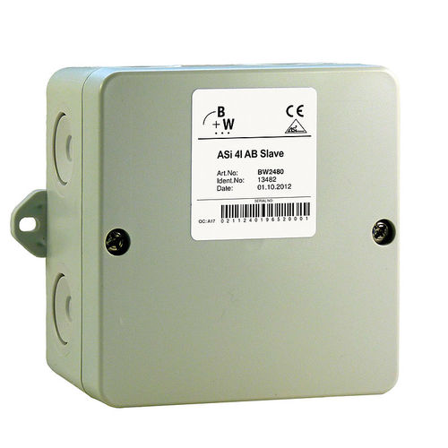 デジタル入出モジュール - BW2480 - Bihl+Wiedemann GmbH - AS-i （アモルファス シリコン） / 電圧