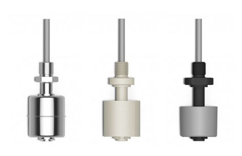 フロート式レベルスイッチ - Reed Electronics AG - 液体用 / ステンレススチール製 / 超小型