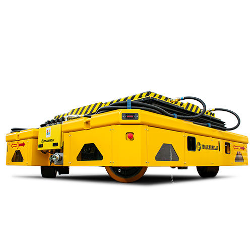 2軸電気運搬装置 - Floating Platform - Italcarrelli - 双方向 / 屋内外使用 / 超柔軟車輪付き