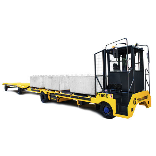 産業用トラクター - P160E  - Italcarrelli - バッテリ－式 / 4輪 / 乗り型
