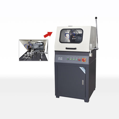 ナイフ切断機 - LSQ-100 - Laizhou Lailuote Test Instrument Co., Ltd. - 金属用 / 試料 / 金属組織