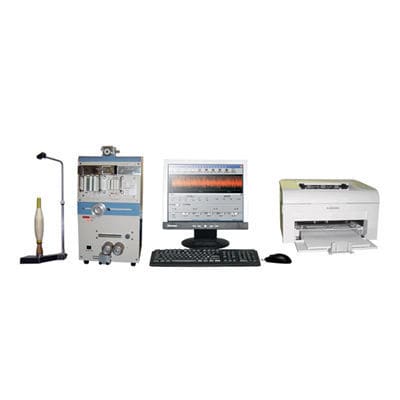統一性試験装置 - YG137 - Laizhou Lailuote Test Instrument Co., Ltd. - コンピュータ制御 / 紡績糸用 / デジタル