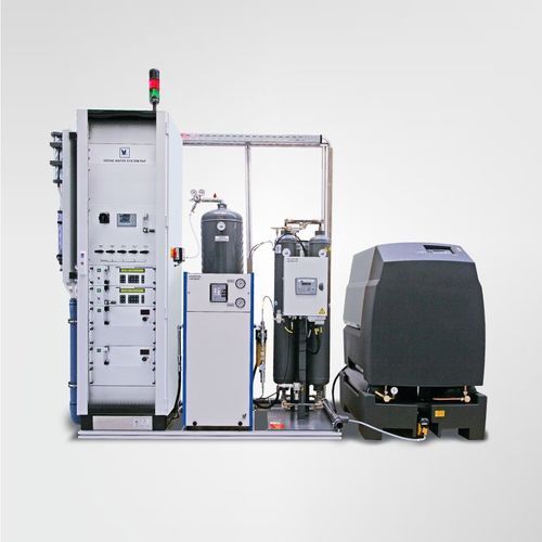 水処理用オゾン発生器 - PAP-Skid - Anseros Klaus Nonnenmacher GmbH - 瓶詰め / PSA式 / スキッド上