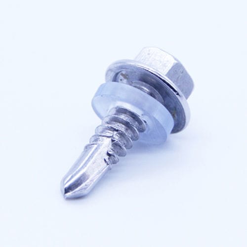 つば付き六角ヘッドねじ - Hebei Jinzuo Fasteners Co,.Ltd - 中空 6面式 / ステンレススチール製 / セルフドリリング