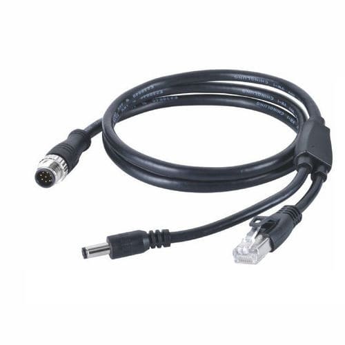 RJ45電力ケーブル - MC08C1LSASB24CK15-DC/RJ45 - Cableforce Electronics Co., Limited - データ用 / イーサネット / シールド