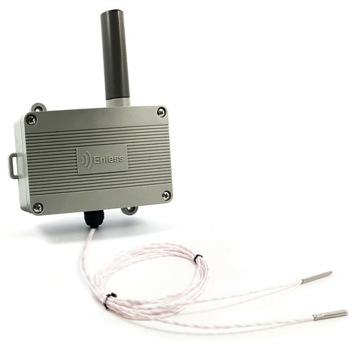 壁取付け温度伝送器 - TX TEMP CONT2 600-232 - Enless Wireless - Pt1000 / ワイヤレス / IP65