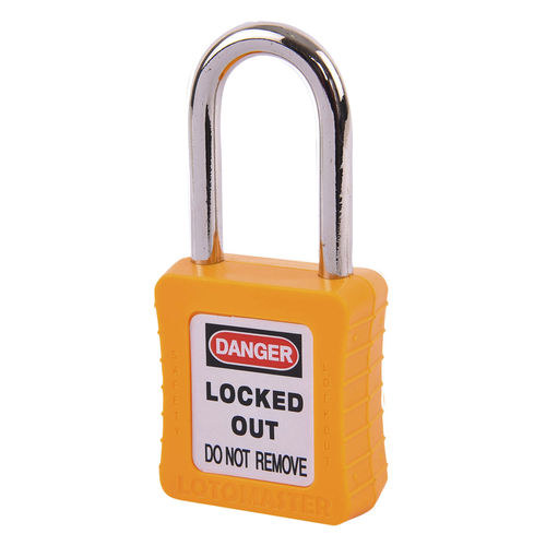 安全南京錠 - LM-ULPP-RS-KD-Y - Loto Master Inc. - ロック用