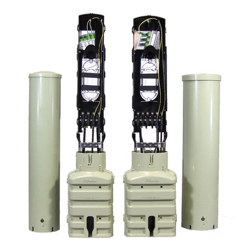 組み込み式エンクロージャ - BDO FIBER - Charles Industries - 円筒形 / 金属製 / データ用