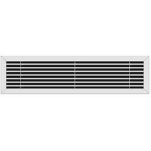アルマイト処理されたアルミ製換気グリル - LM Series  - GMCAIR HVAC SYSTEMS AND EQUIPMENTS LLC - 長方形