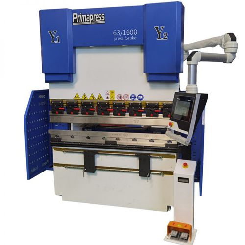 油圧式折り曲げ機 - WE67K - Prima CNC Machinery - サーボ電動 / 板金用 / CNC