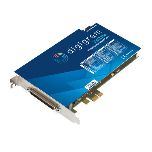 PCI Expressサウンドカード - VX1221E - DIGIGRAM - マルチチャンネル / 極薄型