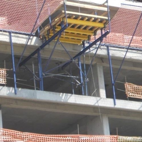 工事現場用簡易リフト - ASYAPI scaffolding - プラットフォーム