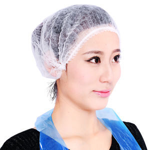 女性用使い捨てキャップ - Hefei HaoXin Protective Technology Co., Ltd. - クリーンルーム用 / 食品産業用