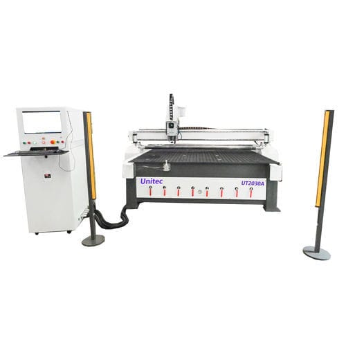CNCルーター - UT2030A - Nanjing Unitec Technology Co.,LTD - 3軸 / 木材用 / ポリ塩化ビニル用