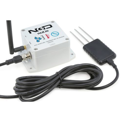 土壌用導電率センサー - PR55-57D - National Control Devices - ワイヤレス / IoT / 温度測定付き