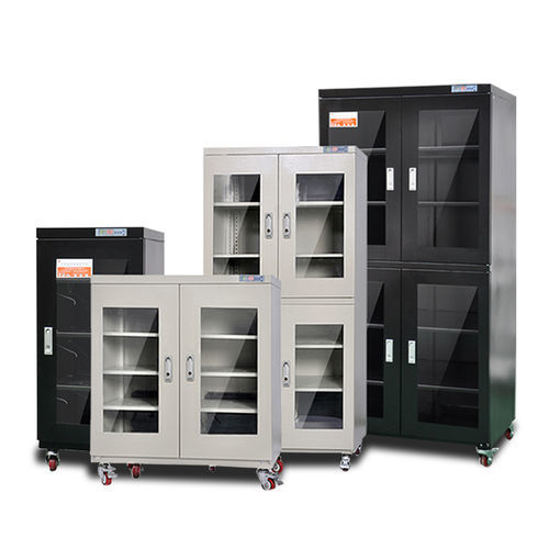 乾燥保存キャビネット - 1428L - Changshu Tongrun Electronic Technology Co., Ltd. - 貯蔵 / キャスター付 / スチール製
