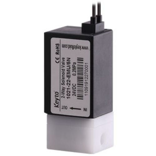 膜電磁弁 - 1021-3 series - Keyto Fluid Technology - 直動式 / 3方向 / 水